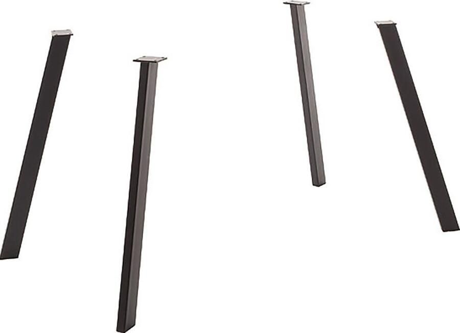 MCA living Eettafel Zeballos TOPSELLER! Tafelblad van Zerreiche Zwitserse rand belastbaar tot 100 kg (1 stuk) - Foto 4