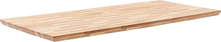 MCA living Eettafel Zeballos TOPSELLER! Tafelblad van Zerreiche Zwitserse rand belastbaar tot 100 kg (1 stuk) - Foto 7