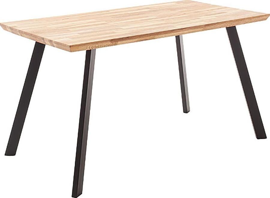 MCA living Eettafel Zeballos TOPSELLER! Tafelblad van Zerreiche Zwitserse rand belastbaar tot 100 kg (1 stuk) - Foto 3