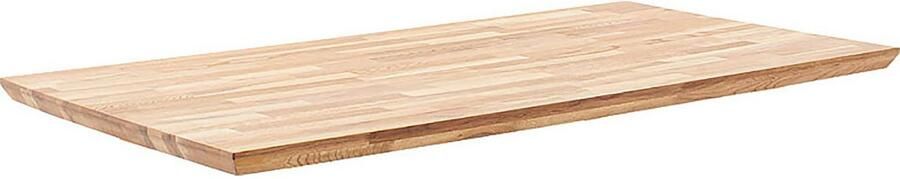 MCA living Eettafel Zeballos TOPSELLER! Tafelblad van Zerreiche Zwitserse rand belastbaar tot 100 kg (1 stuk) - Foto 7