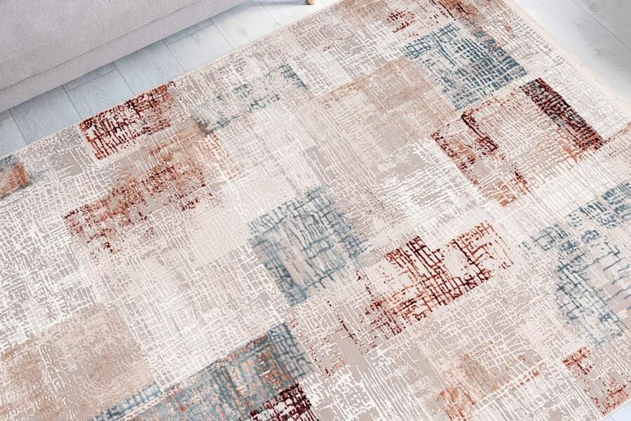 Me gusta Vloerkleed Akropolis 425 vlakke tapijt met katoen achterkant aantrekkelijke vintage-look - Foto 3