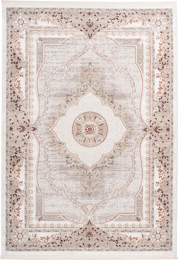 Me gusta Vloerkleed Akropolis 525 vlakke tapijt met katoen achterkant aantrekkelijke vintage-look