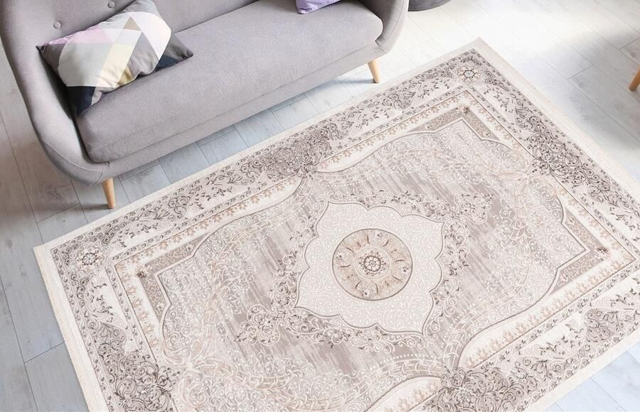 Me gusta Vloerkleed Akropolis 525 vlakke tapijt met katoen achterkant aantrekkelijke vintage-look - Foto 4