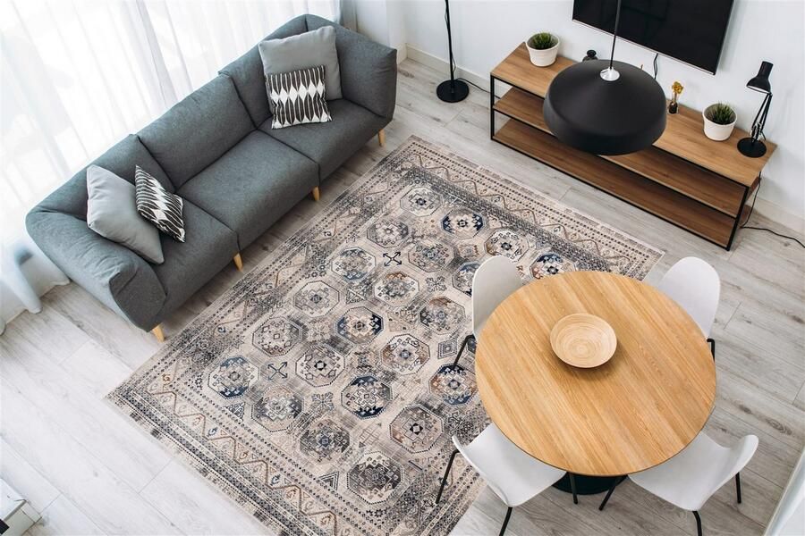 Me gusta Vloerkleed Anouk 425 Vervaagde look oriëntaals ontwerp onderhoudsvriendelijk - Foto 6