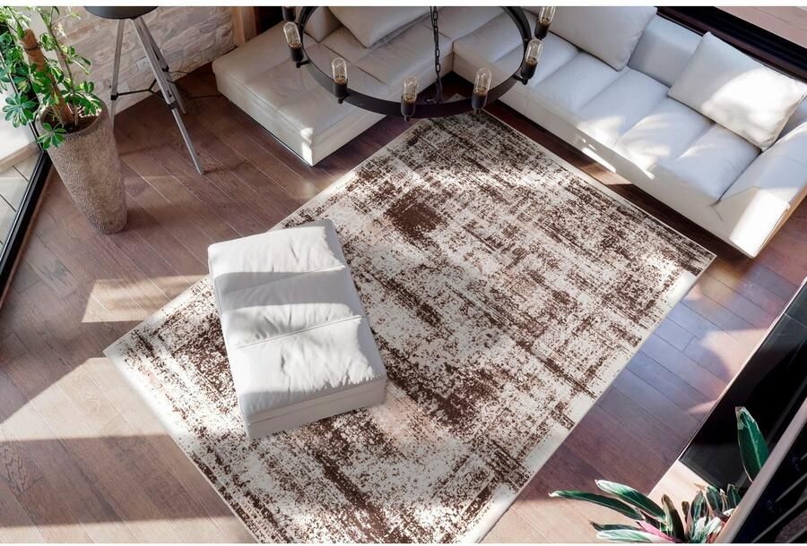 Me gusta Vloerkleed Ariya 225 Vlakke pool afgehecht woonkamer - Foto 4