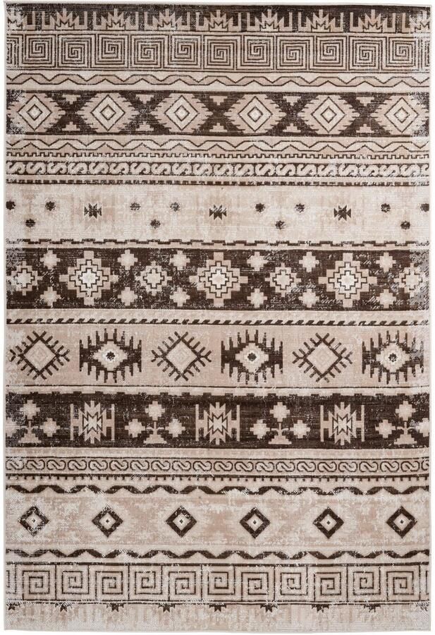 Calo-deluxe Vloerkleed Ruzica-303 Platweefsel vintage-design woonkamer - Foto 5