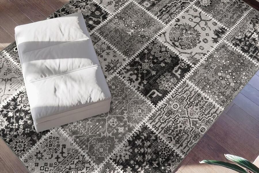 Me gusta Vloerkleed Ariya 425 Vlakke pool afgehecht woonkamer - Foto 5