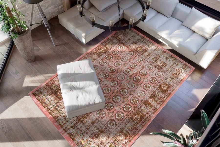 Me gusta Vloerkleed Ariya 625 Vlakke pool afgehecht woonkamer - Foto 3