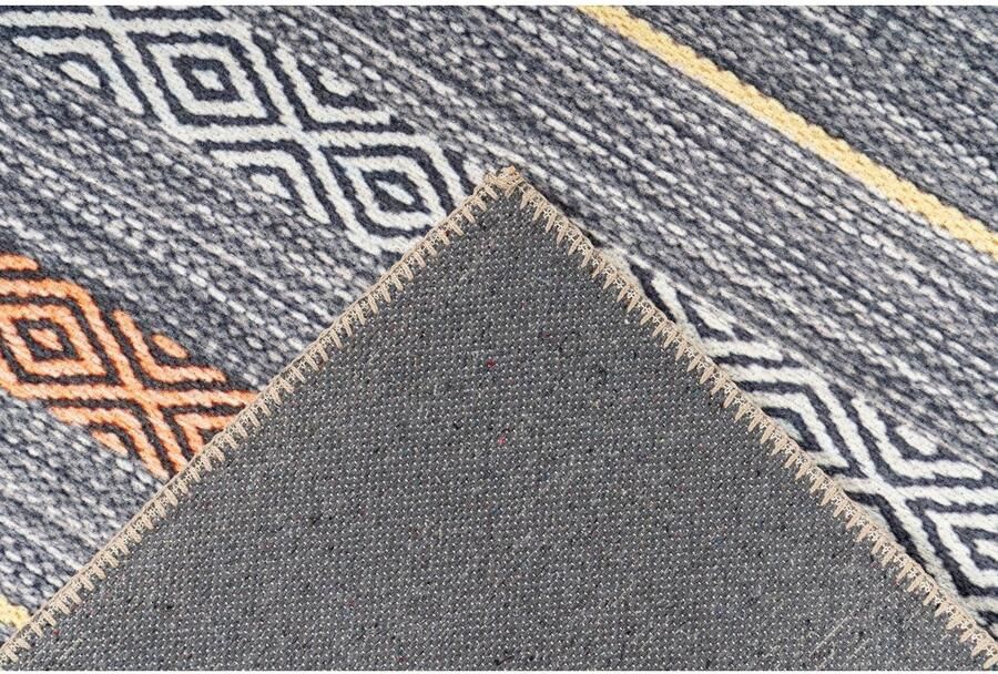 Me gusta Vloerkleed Faye 1125 Platte stof bedrukt motief woonkamer eetkamer - Foto 4
