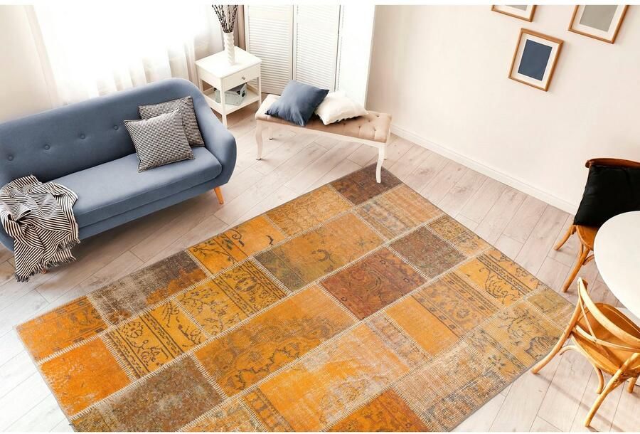 Me gusta Vloerkleed Faye 525 Platte stof bedrukt motief woonkamer eetkamer - Foto 2