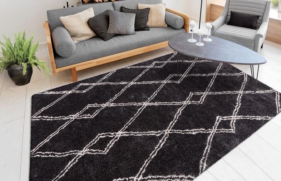 Me gusta Vloerkleed Orlando 125 Zachte hoogpolige tapijt subtiel ontworpen geschikt voor vloerverwarming - Foto 3