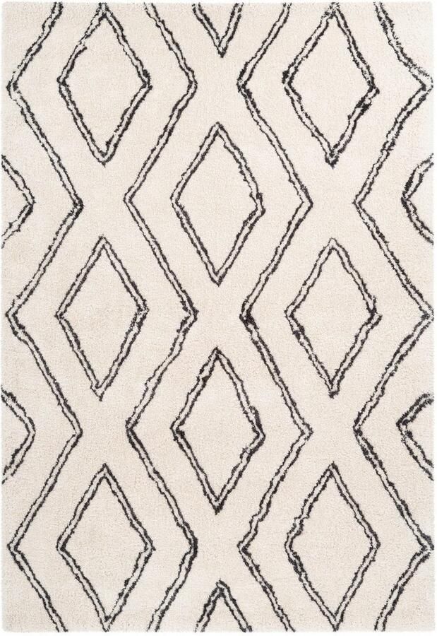 Me gusta Vloerkleed Orlando 225 Zachte hoogpolige tapijt subtiel ontworpen geschikt voor vloerverwarming