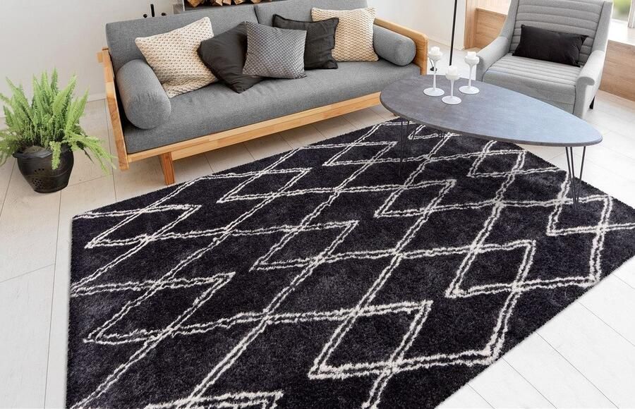 Me gusta Vloerkleed Orlando 325 Zachte hoogpolige tapijt subtiel ontworpen geschikt voor vloerverwarming - Foto 3