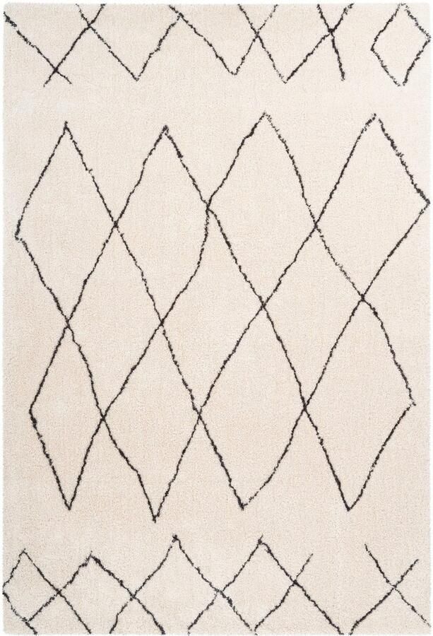 Me gusta Vloerkleed Orlando 425 Zachte hoogpolige tapijt subtiel ontworpen geschikt voor vloerverwarming