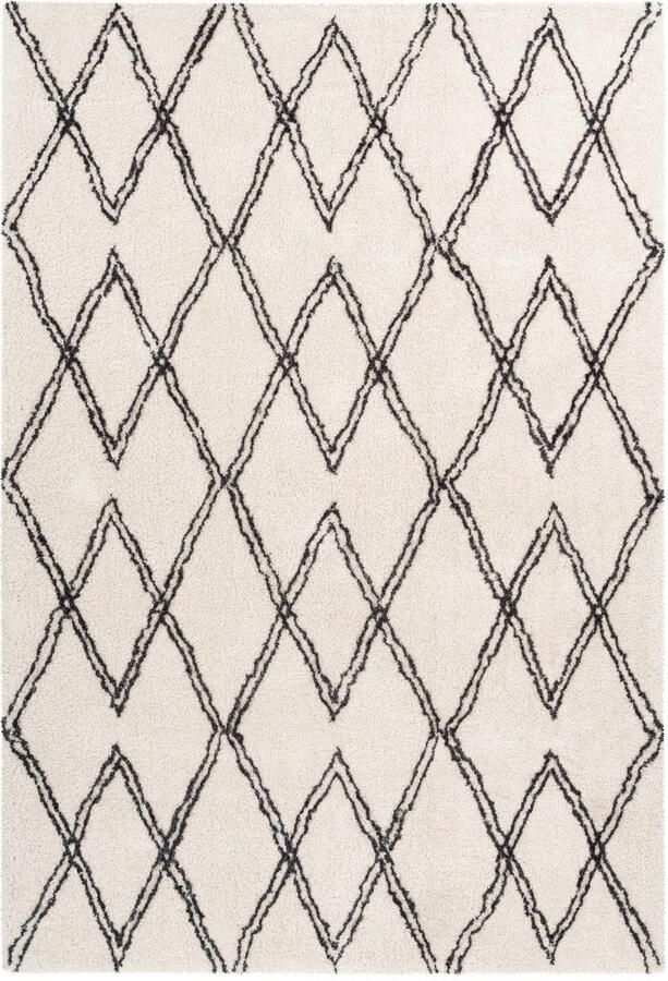 Me gusta Vloerkleed Orlando 325 Zachte hoogpolige tapijt subtiel ontworpen geschikt voor vloerverwarming