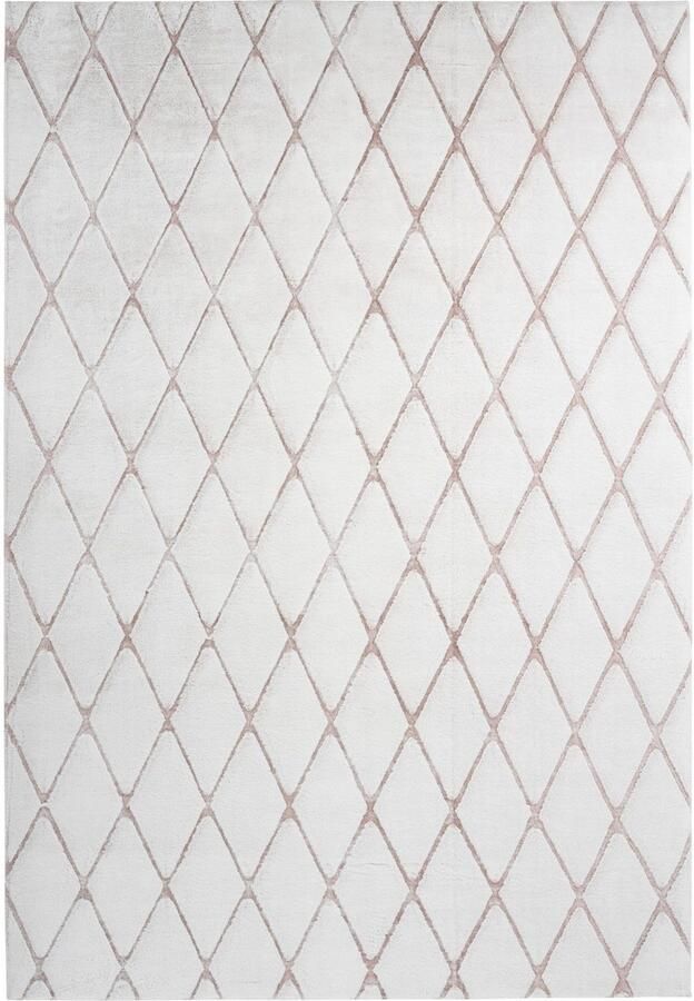 Calo-deluxe Vloerkleed Jardan-2000 bijzonder zacht door microvezel ruitdessin - Foto 3