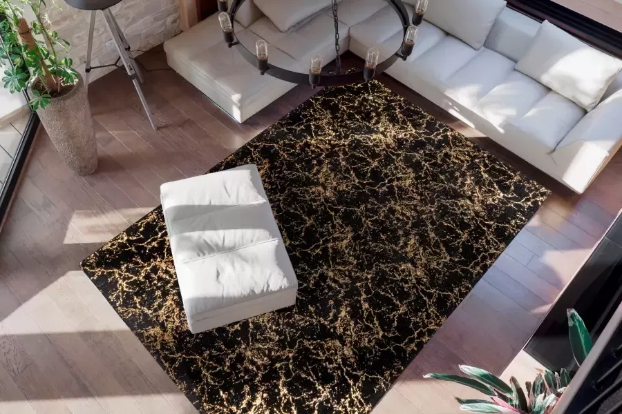Me gusta Vloerkleed Bijou 225 Glanzend effect woonkamer - Foto 4