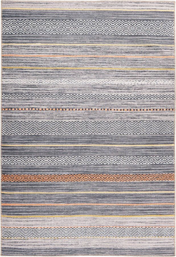 Me gusta Vloerkleed Faye 1125 Platte stof bedrukt motief woonkamer eetkamer - Foto 4