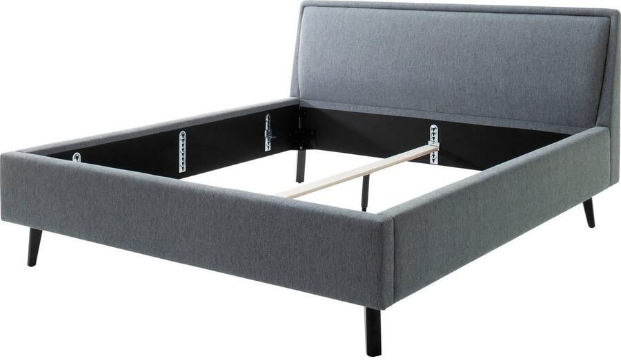 Meise.möbel Gestoffeerd bed Frieda naar keuze met lattenbodem en bedkist - Foto 7