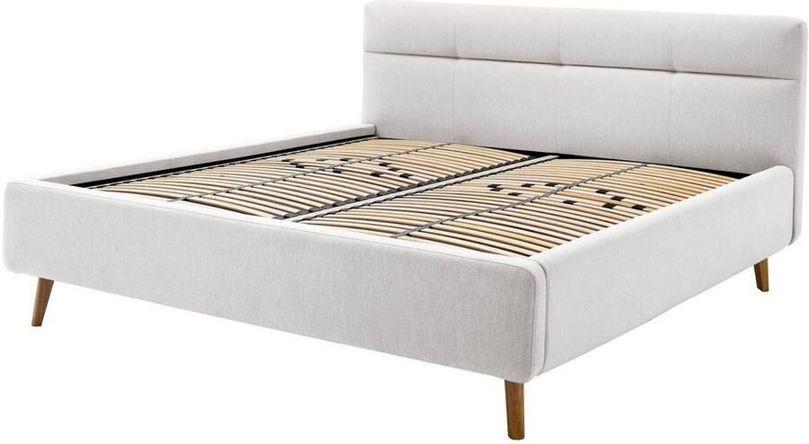 Meise.möbel Gestoffeerd bed Lotte met lattenbodem en bedkist - Foto 10