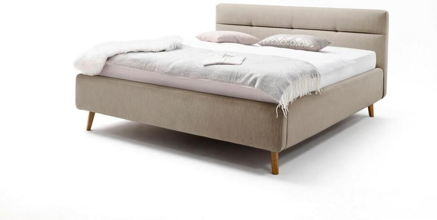 Meise.möbel Gestoffeerd bed Lotte met lattenbodem en bedkist - Foto 10