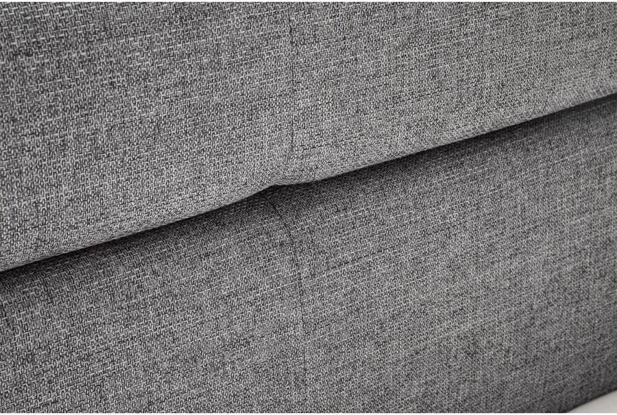 Meise Mobel Meise Möbel Lotte gestoffeerd bed houten lattenbodem hoofdbord doorgestikt - Foto 9