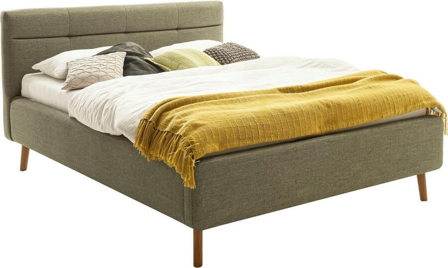 Meise.möbel Gestoffeerd bed Lotte met lattenbodem en bedkist - Foto 9