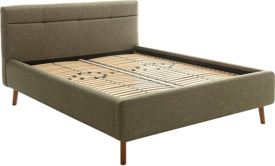 Meise.möbel Gestoffeerd bed Lotte met lattenbodem en bedkist - Foto 8