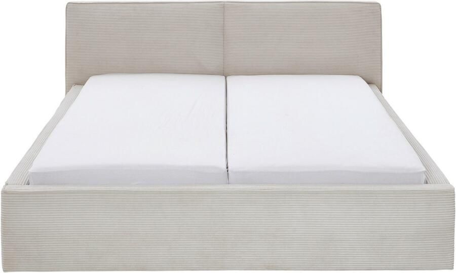 Meise EMOB Tweepersoonsbed Mitoma 160 x 200 cm Beigekleurig design Gestoffeerde tweepersoonsbedden Beige Stof Gestoffeerde tweepersoonsbedden Tweepersoons Normaal bed Op voorraad - Foto 10