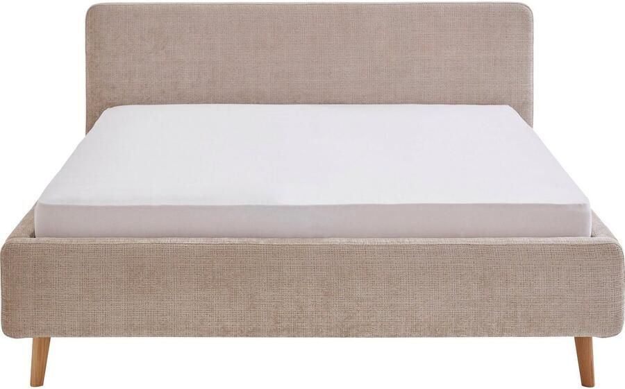 Meise EMOB Tweepersoonsbed Younes 180x200cm met opbergruimte beige Gestoffeerde tweepersoonsbedden Beige Polyester; Katoen Gestoffeerde tweepersoonsbedden Tweepersoons Normaal bed Op voorraad - Foto 10