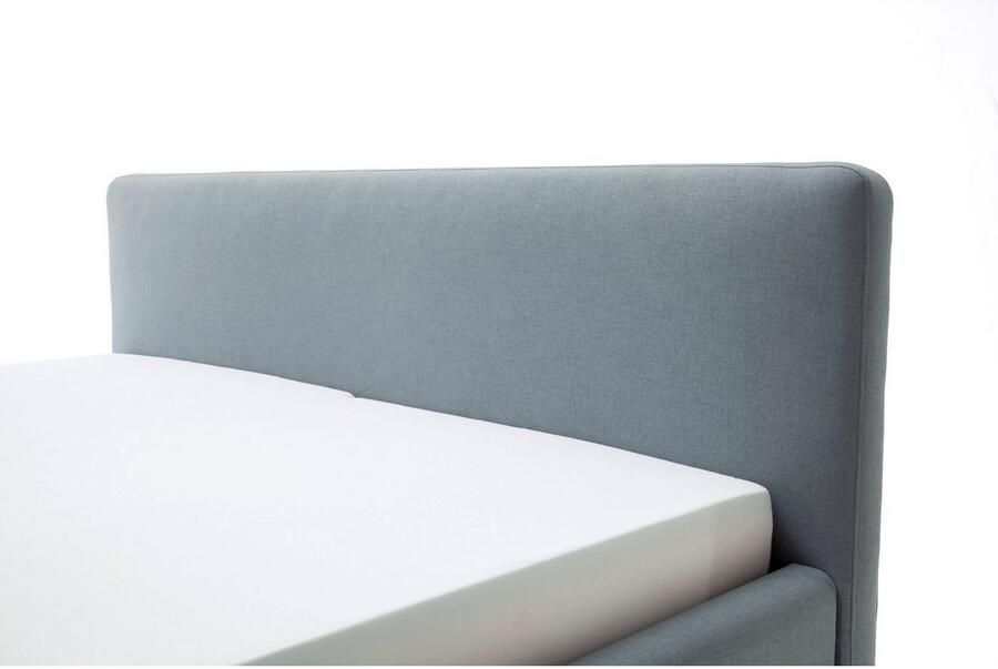 Meise EMOB Tweepersoonsbed Tony 180x200cm met opbergruimte ijsblauw Gestoffeerde tweepersoonsbedden Blauw Polyester Gestoffeerde tweepersoonsbedden Tweepersoons Normaal bed Op voorraad - Foto 8