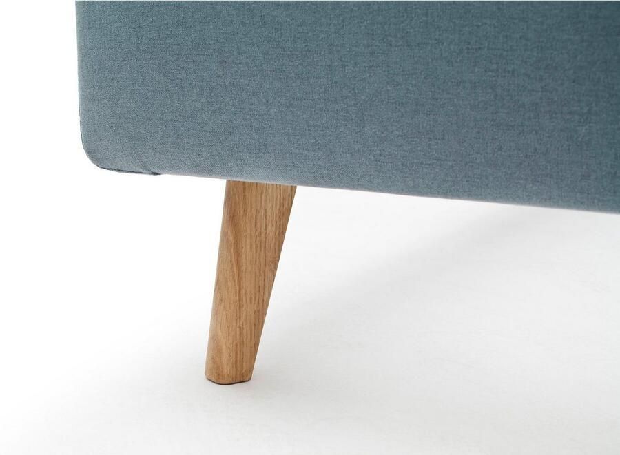 Meise EMOB Gestoffeerd bed Tony 160x200 ijsblauw Gestoffeerde tweepersoonsbedden Blauw Textiel; Polyester Gestoffeerde tweepersoonsbedden Tweepersoons Normaal bed Op voorraad - Foto 3