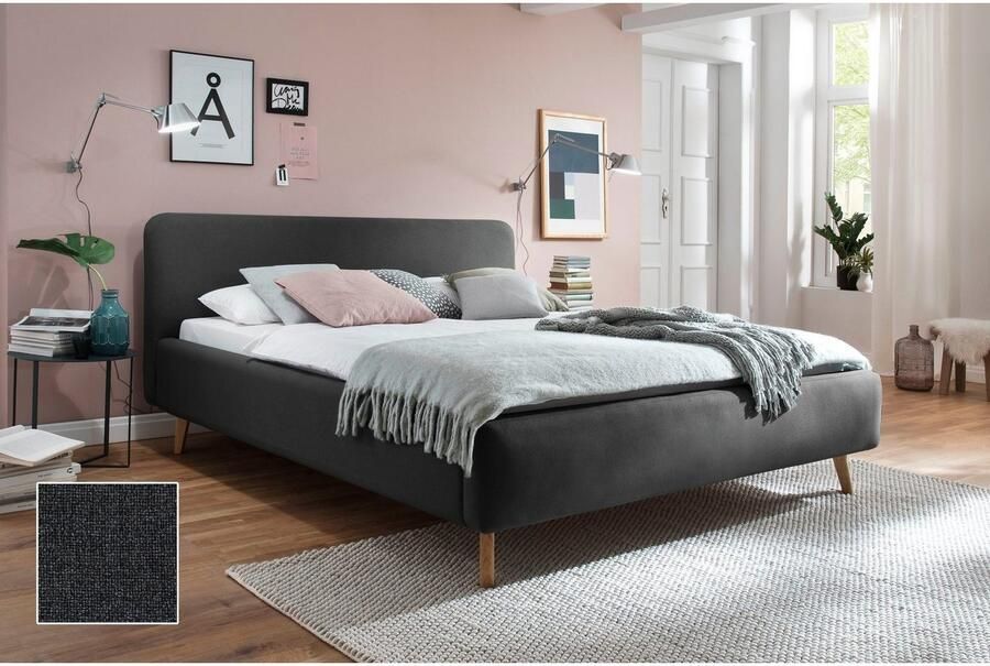 Meise.möbel Gestoffeerd bed MATTIS Topseller optioneel met bedlade - Foto 3