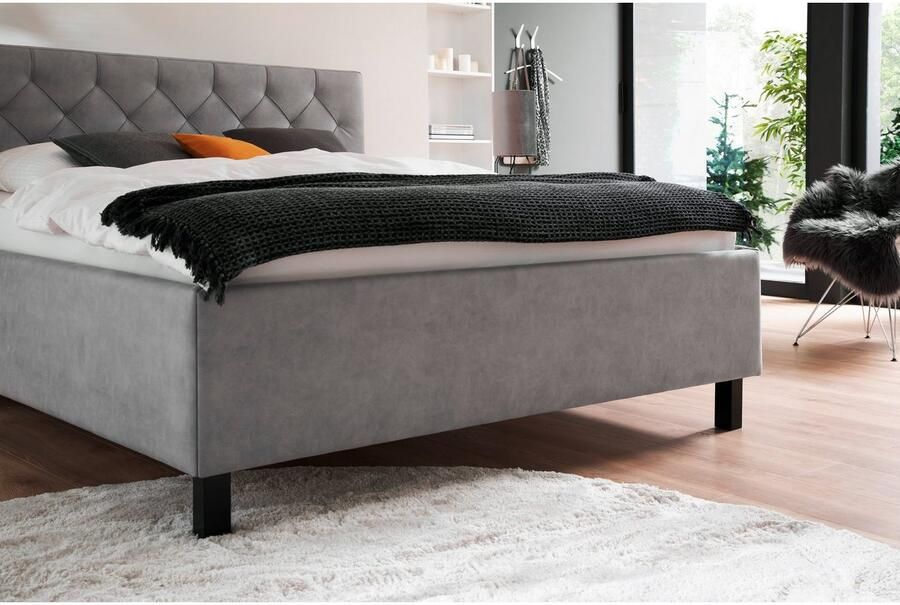 Meise.möbel Gestoffeerd bed Sanremo met bedkist - Foto 6