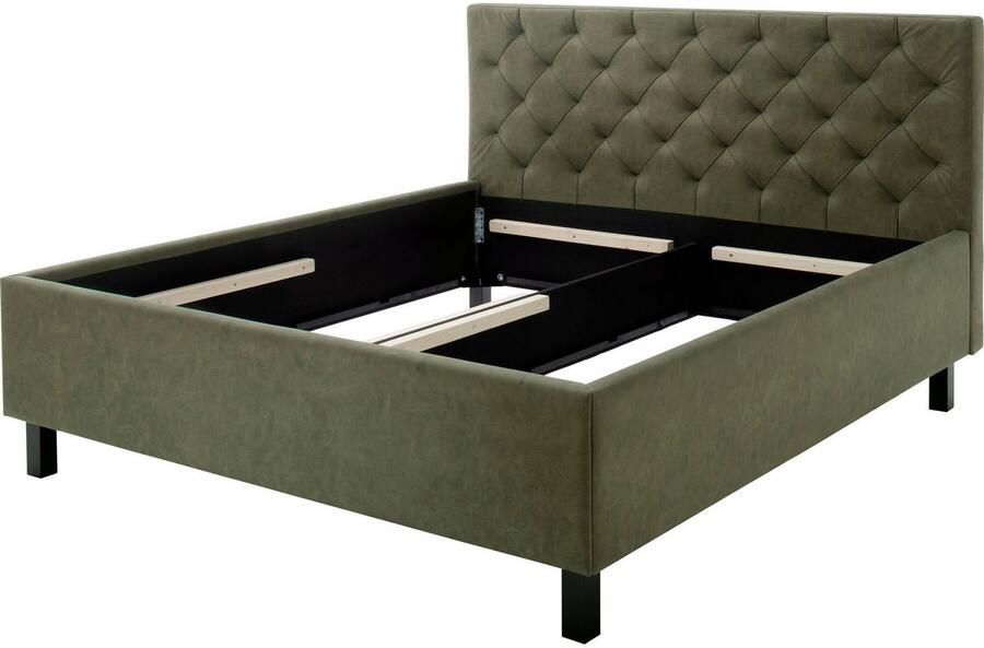 Meise.möbel Gestoffeerd bed Sanremo met bedkist - Foto 8