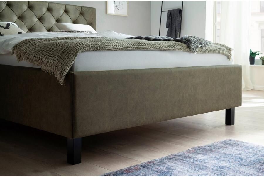 Meise.möbel Gestoffeerd bed Sanremo met bedkist - Foto 3