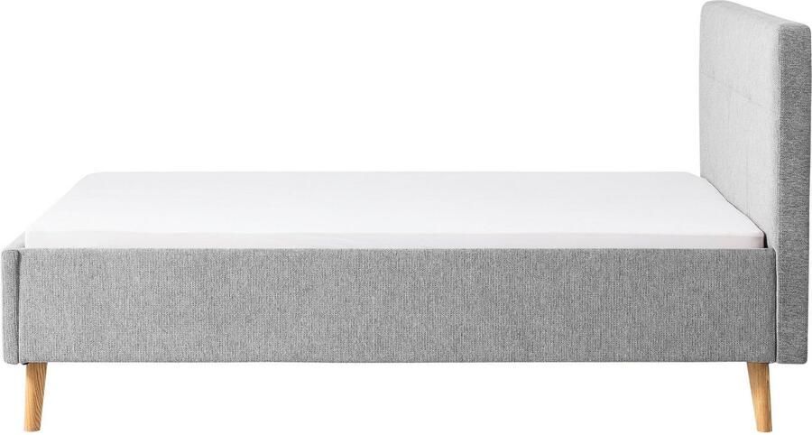Meise.möbel Gestoffeerd bed Smart Hoofdbord met knoopdetails verkrijgbaar in twee maten - Foto 13