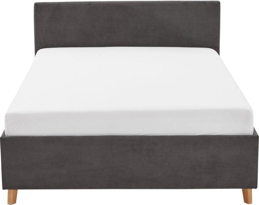 Meise EMOB Eenpersoonsbed Cool 120 x 200 cm Antraciet Gestoffeerde twijfelaarbedden Antraciet Stof Gestoffeerde twijfelaarbedden Twijfelaar (120 cm breed) Normaal bed Op voorraad - Foto 3