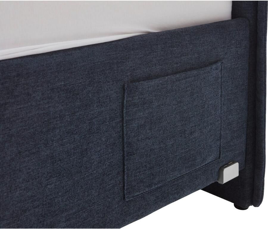 Meise.möbel Kinderledikant Fun Bekleed bed naar keuze met bedkist tienerbed inclusief USB-aansluiting - Foto 2