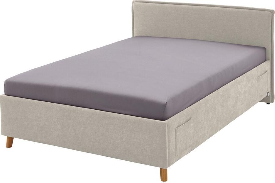 Meise Eenpersoonsbed Ollie 120 x 200 cm Beigekleurig design Gestoffeerde twijfelaarbedden Beige Stof Gestoffeerde twijfelaarbedden Twijfelaar (120 cm breed) Normaal bed Op voorraad - Foto 5