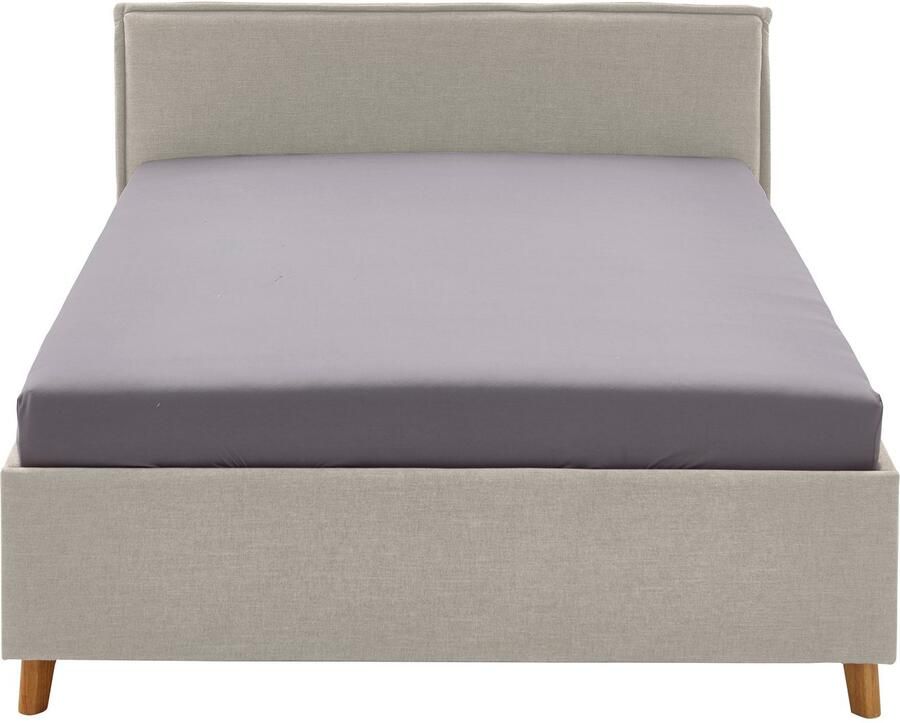Meise Eenpersoonsbed Ollie 120 x 200 cm Beigekleurig design Gestoffeerde twijfelaarbedden Beige Stof Gestoffeerde twijfelaarbedden Twijfelaar (120 cm breed) Normaal bed Op voorraad