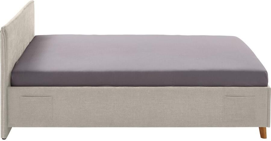 Meise Eenpersoonsbed Ollie 120 x 200 cm Beigekleurig design Gestoffeerde twijfelaarbedden Beige Stof Gestoffeerde twijfelaarbedden Twijfelaar (120 cm breed) Normaal bed Op voorraad - Foto 7