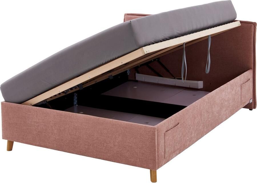 Meise.möbel Kinderledikant Fun Bekleed bed naar keuze met bedkist tienerbed inclusief USB-aansluiting - Foto 6