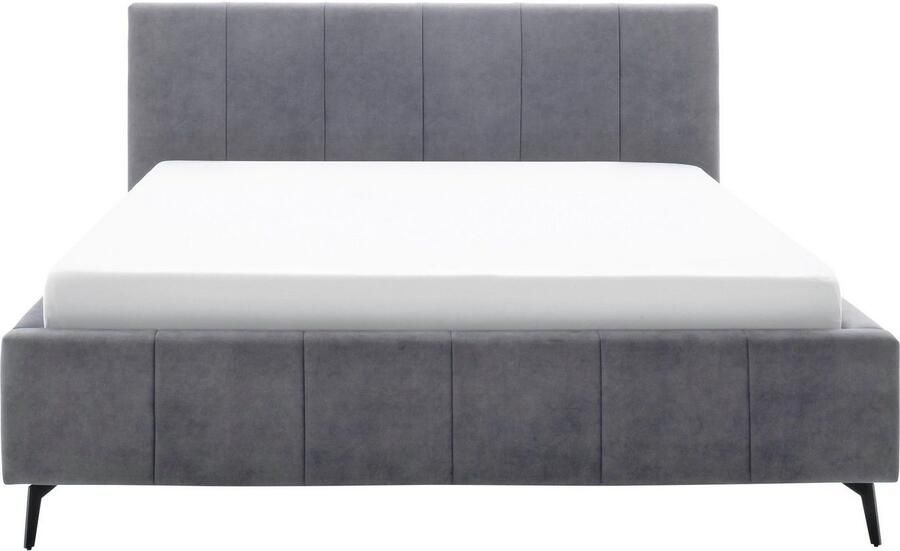 Meise EMOB Tweepersoonsbed Lizzie 180x200cm met opbergruimte antraciet Gestoffeerde tweepersoonsbedden Antraciet Polyester Gestoffeerde tweepersoonsbedden Tweepersoons Normaal bed Op voorraad - Foto 11