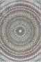 Merinos Bohemian Stijl Vloerkleed Relief Multi Pastel Kleuren-80 x 150 cm - Thumbnail 2