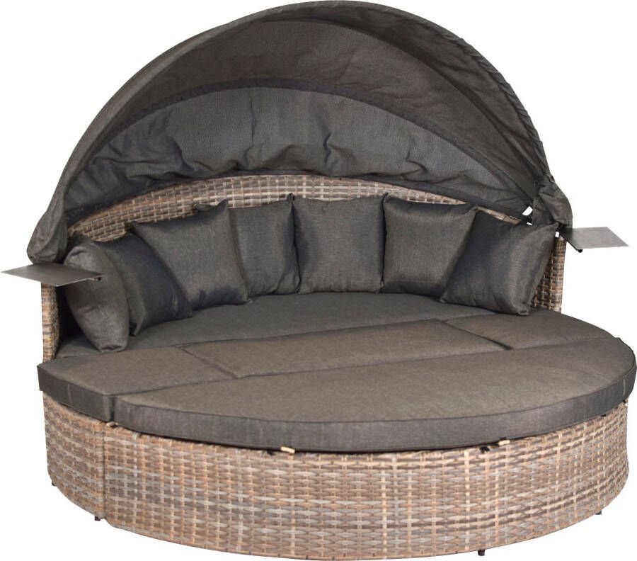 MERXX Tuinset Riva Premium Relaxeiland inclusief zit- en rugkussens (set 15-delig)