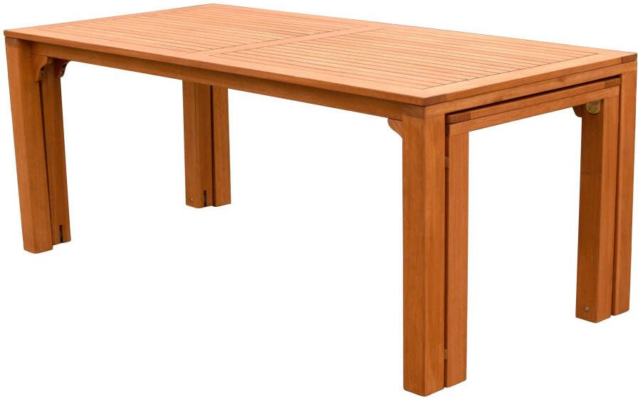 MERXX Tuintafel Flex uitschuifbare tafel uitbreidbaar bxd: ca. 90 73 x 185 370 cm kan ook afzonderlijk worden gebruikt - Foto 5