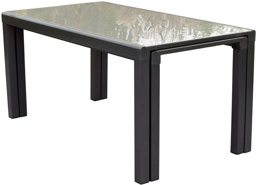 MERXX Tuintafel Flex uitschuifbare tafel uitbreidbaar bxd: ca. 89 75 x 160 320 cm kan ook afzonderlijk worden gebruikt - Foto 4