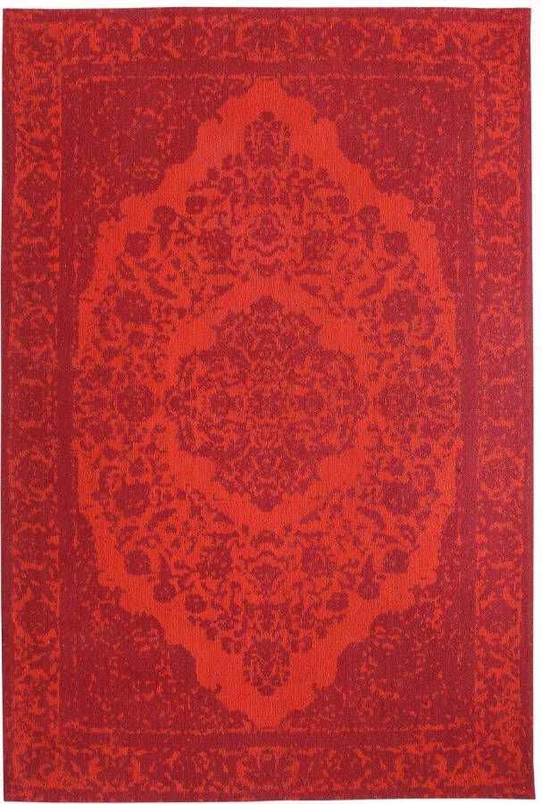 Morgenland Loper Vintage vloerkleed handgetuft rood - Foto 4