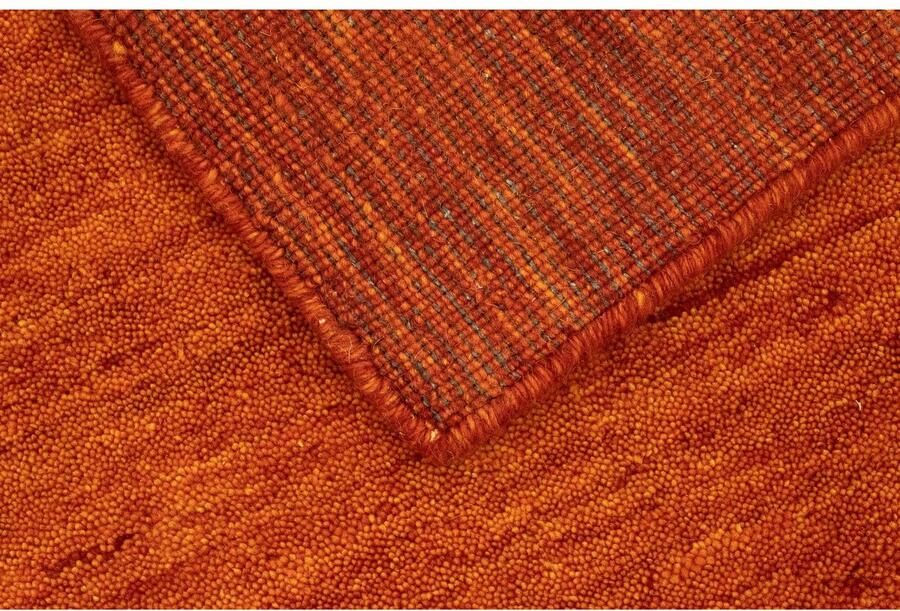 Morgenland Loper GABBEH FEIN UNI zuiver scheerwol uni woonkamer - Foto 2